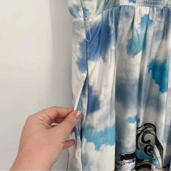 Anthropologie "Skyward Dress" by Moulinette Soeurs Sz 2 Strapless or Strapped - Picture 13 of 16